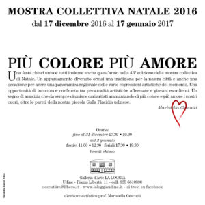 43°mostra collettiva di Natale
