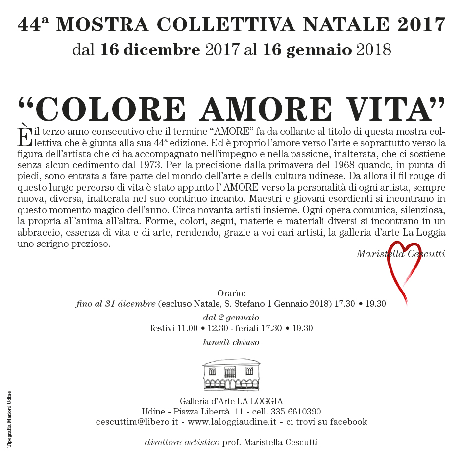 Mostra Collettiva Natale 2017
